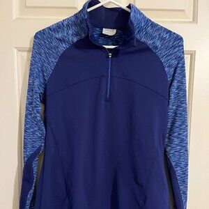 Danskin Dark Blue Active Wear Top Size M
